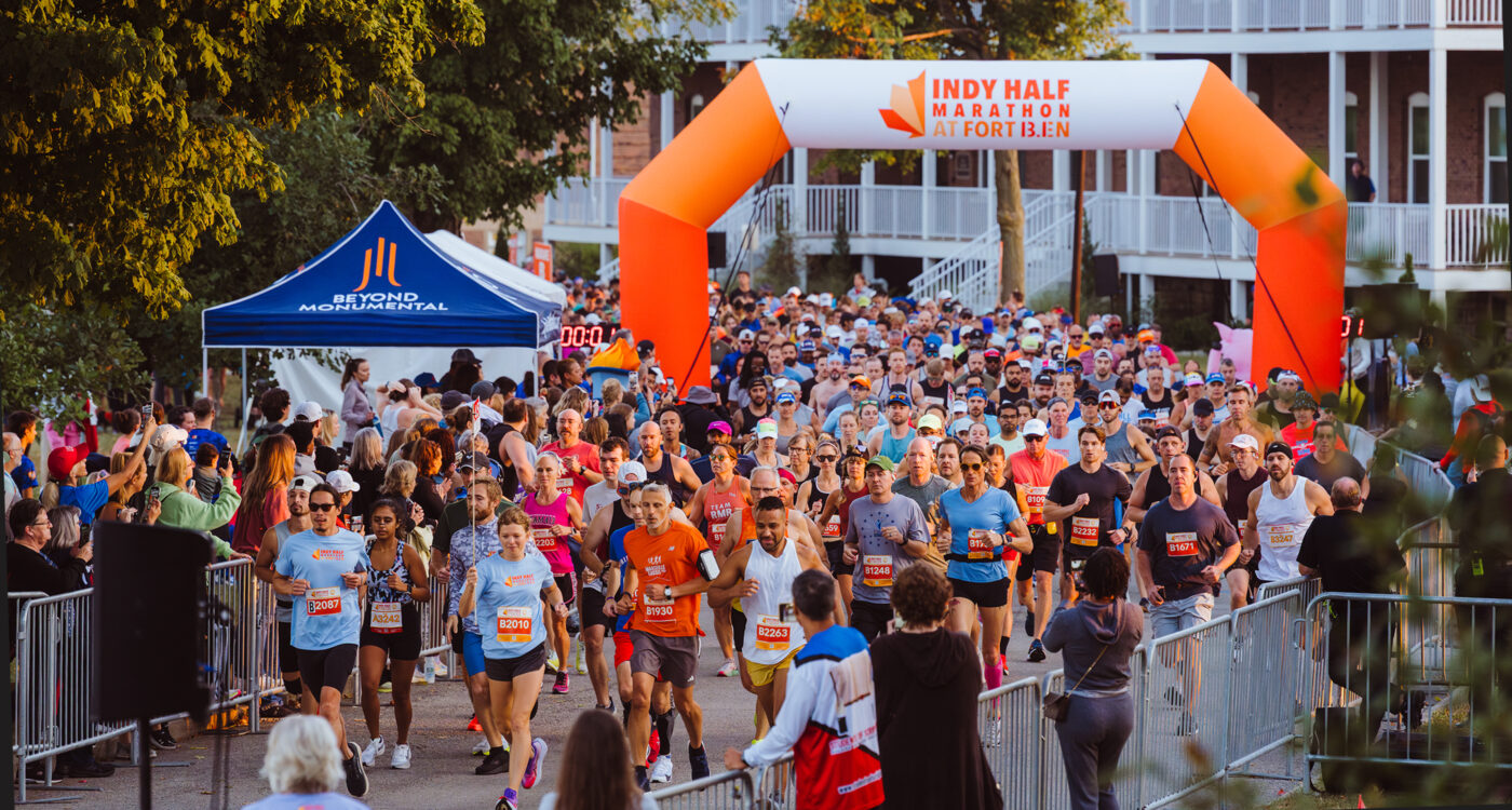Indy Half Marathon at Fort Ben